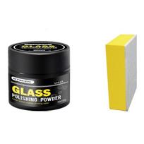 Versatile Glass Polish Powder Glass Care Powder Glass Surfaces Scratch Remover for Scratch Repair & Maintenance on Window black
