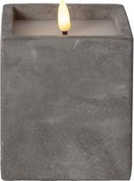Star Trading Flamme Cem LED candle 11.5 cm, grey (061-37)