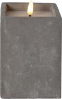 Star Trading Flamme Cem LED candle 14.5 cm, grey (061-38)