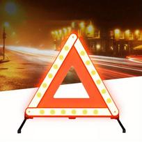 Automobilio trikampis atspindintis trikojis avarinio gedimo įspėjimas Šviesą atspindintis lipdukas Saugos pavojus Sulankstomas stabdymo ženklas Automobilių priedai raudona