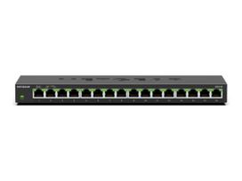 NETGEAR 16-Port Gigabit Ethernet Unmanaged Switch (GS316): Desktop or wall mountable, quiet operation