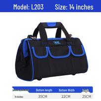 Green Forest Large Multi-functional Tool Bag – Oxford Cloth Electrician and Repair Storage Pouch black