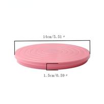 DIY Cake Rotary Table Mini Plastic Fondant Cake Turntable Revolving Platform Stand Rotating Home Kitchen Tools Round Cookie balta