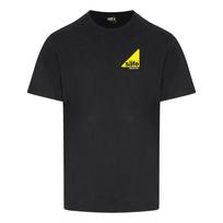 10 x Spausdinti Gas Safe marškinėliai Darbo drabužiai Viršus Santechnikų uniforma Unisex marškinėliai XXXXL black