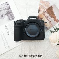 Silicone Camera Case Nikon Z8 ZF Series DSLR Mirrorless Cameras Shockproof Dustproof Protective Cover With Optional Silicone Case for Nikon Z8 - Black - Matte black