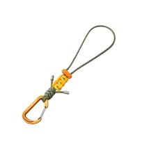 Zinc Zinc Alloy Beverage Lanyard Braided Rope Paracord Keychain Portable Water Bottle Lanyard  Camping geltona