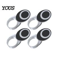 LED indikatoriaus lemputės dangtelis Ray-Ban Meta išmaniesiems akiniams, Apsaugantis nuo akinimo kameros blokavimo lipdukas, Besisukantis tamsinantis lipdukas, Apsauga, privatumas ir komfortas 4pcs balta