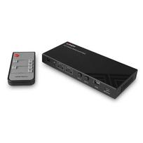 Lindy 2x2 8K60 Matrix HDMI Switch (black, EDID management, remote control)