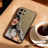 Singer B-Billie L-lovely E-EilishS Phone Case For Samsung S25,S24,S21,S22,S23,S30,Ultra,S20,FE,Lite,10,9,Black Cover Samsung S30plus5G gray