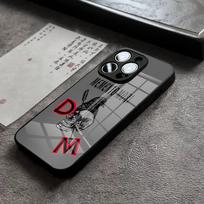 Rock Band Depeches Modes Phone Case For IPhone 16 Pro Max 14 17 Air 12 15 11 13 Mini X XR XS Max SE Glass Cover iPhone14 gray