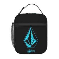 V-Volcom logotipas izoliuotas pietų krepšys vaikams mokyklai šaltkrepšis terminis maisto dėžutė krepšys nepralaidūs maisto dėžutės konteineris One Size