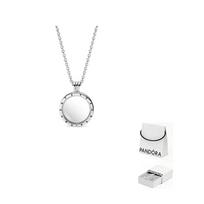 Pandora 925 Sterling Silver Necklaces Women's 590529 60-Brand Original Box white