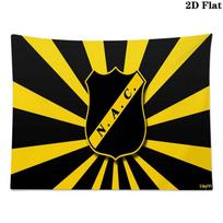 NAC Breda Wall Tapestry Aesthetic Wall Hanging Printed Fabric Blanket Decorative Tapestries for Bedroom Living Room Home Decor 100cm x 150cm yellow