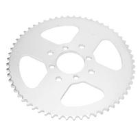 40 41 420 Chain 60 Tooth Sprocket 60T 8 Hole Steel Sprocket for Go Kart Mini Dirt Bikes ATV 4 Wheel Quad Gas Power Karts white