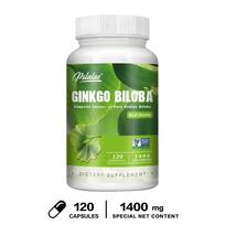 Pslalae - 1,400 mg Ginkgo Biloba Extract Capsules - Brain and Heart Health 120*1