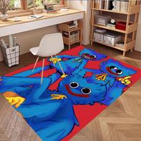 Huggy Wuggy Print Rug, Washable Floor Carpet, For Entryway Dorm Laundry Room Office Study, Home Decor Birthday Christmas Gift 80cmx120cm