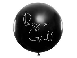 Giant Gender Reveal Balloon - Girl, 1M