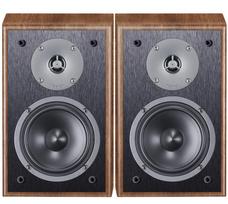 Magnat Monitor S10 B Bookshelf Speakers, Walnut, Pair | D144801P