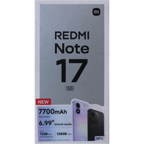 IŠPARDAVIMAS. Xiaomi Redmi Note 17 5G (Celestial Purple) 7.0" OLED 1080x2396/2.3GHz,128GB,6GB RAM/Android 16,WiFi,BT,5G,MZB0PTZEU | IŠPARDAVIMAS. | Xiaomi Redmi Note 17 5G | Celestial Purple | 6.99 " | AMOLED | 2396 x 1080 pixels | Qualcomm | Snapdragon 4 Gen 4 | Internal RAM 6GB | 128GB | Dual SIM | 4G | 5G | Main camera resolution 50 MP | Secondary camera resolution 16 MP | Android | 16 | Warranty 24 month(s) | PAŽEISTA PAKUOTĖ AND SEAL | 82843SO