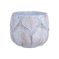Gėlių vazonas, smėlio ir aukso spalvų, Ø 25 × 20 cm