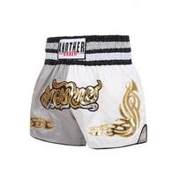 MMA Boxing Shorts Men Women Muay Thai Training Pants Combat Sports Gym Wear Quick-Dry Fighting 2XL black