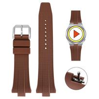 Advanced For Citizen TSUYOSA Collection NJ0150 NJ0151ME Silicone Watchbands Men Women Bracelet FKM Fluoro Rubber Watch Strap 9mm 9mm ruda