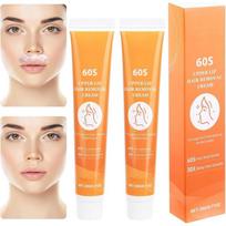 2 PCS Facial Hair Removal Cream for Women, Gentle Upper Lip Hair Remover, Delay Hair Growth(pack of 2, 20g) 2 PCS beige