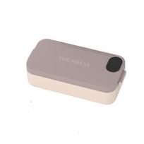Rechargeable USB Heated Lunch Box 900ml Capacity Electric Heated Lunch Box  Travel USB Rechargeable rožinė