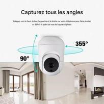 5MP pasukama kamera Wifi automatinis sekimas dvipusis garsas
