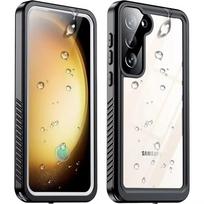 Skirta Samsung S25 Edge S24 Ultra S23 Plus S24 FE IP68 atsparus vandeniui telefono dėklas nardymui po vandeniu apsaugantis nuo dulkių ir smūgių apsauginis dangtelis For Galaxy S25 Plus juoda