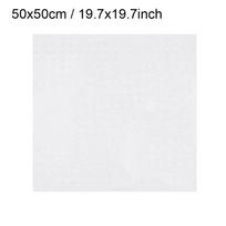 1Pcs Oven Kitchen Accessories Dehydrator Sheets Silicone Baking Mat Square Steamer Mesh Pad 50x50cm