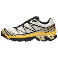 Salomon Xt-6 Gore-Tex Patogūs Patvarūs Bėgimo Takais Batai Unisex Kelnaitės Juodi Balti Geltoni L49215700 42 beige