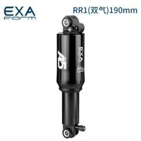 KS A5 Air Shock Absorber Mountain Bike Rear Suspension 125mm 150mm 165mm 190mm Single/Double Chamber Dual Air 190mm w/ Manual black