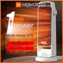 Xiaomi Electric Fan Heater 1200W/2000W for Bedroom 90° Oscillating Desk Heating heater Fan Table Foot Warmer Powerful Camping Heater EU orange