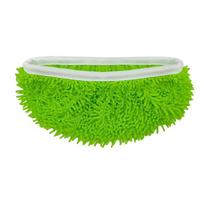 10pcs Reusable Microfiber Mop Pads Compatible for Swiffer Sweeper Mop Dry Sweeping Cloth Washable Wet Mopping for Floor Cleaning green