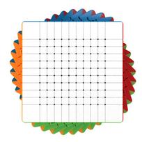 11X11 Cube Moyu Cubing Classroom Meilong 11X11 Magic Cube Stickerless Plastic 11 Layer Puzzle Speed Magic Cube Toys Brain Teaser white