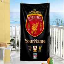 Liverpool Pritaikomas jūsų vardu paplūdimio rankšluostis Labai sugeriantis ir greitai džiūstantis Puikiai tinka kelionėms, jogai, stovyklavimui ir plaukimui 70cmx140cm(27x55inch) red