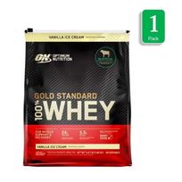 Optimum Nutrition Gold Standard 100% išrūgų baltymas, vanilės skonio 5.46lb 2.48kg Optimum Ingredientai: gali keistis | 2,48 kg