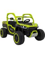 Vaikiškas elektrinis automobilis Farmer Truck UTV Racing, žalias