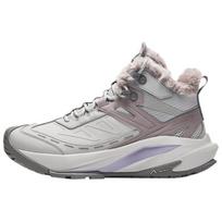 Anta Explore Yue Fleece Comfortable Simple Shock Absorption Non-Slip Wear-Resistant High-Top Casual Shoes Women Casual Shoes Gray Pink 423333-1 40 gray
