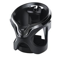Car Air Outlet Gravity Sensing Stand Cup Holder with LED Light Air Vent Beverage Water Bottle Bracket Shockproof Cradles sidabras