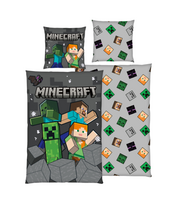 Patalynės komplektas „Minecraft“ (135x200 cm)