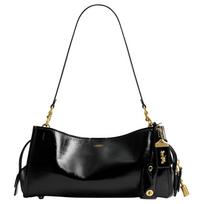 Coach Rogue 34 Pečių krepšys su auksiniais metaliniais elementais juodos odos Moteriškas pečių krepšys CCX20-B4 Basic Set (Bag+Dust Bag) black