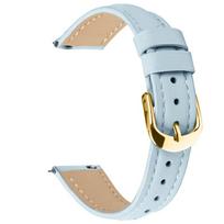 18mm Quick Release Leather Band for Garmin Venu 4 41mm Fashion Versatile Replacement Strap Comfortable Basic Wristband Women 18mm Universal white
