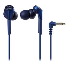 Audio-Technica ATH-CKS550X BL SOLID BASS Hi-Res In-Ear Headphones, No Mic, Blue mėlyna