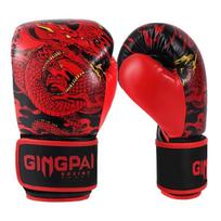 Professional Boxing Gloves Muay Thai Kickboxing Training Punching Bag 14oz PU Leather Adult Combat Gear 12 oz