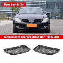 Automobilio priekinio variklio dangčio ventiliacijos grotelės Mercedes Benz R171 SLK280 SLK300 SLK350 2005-2011 Black Right black