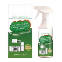 300ml Enzyme Foam Cleaner Multi-purpose Surface Cleaning Degreaser Heavy Duty Enzyme-Powered Grease Remover for Kitchen and Home Unscented white