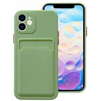 IPhone 16 Kortelių dėklas Kortelių dėklas Tinka Apple 15 Kontrastingos spalvos mygtukas Odos pojūtis XR Pilnas apsauginis dėklas kamerai iPhone XS MAX beige