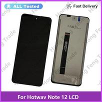 Pilnas LCD ekrano ir skaitmenintuvo surinkimas, skirtas Hotwav Note 12 gray